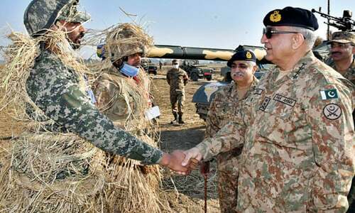 Gen Bajwa visits Chawinda