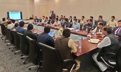 Illegal fishing not to be allowed in Gwadar, meeting told Illegal fishing not to be allowed in Gwadar, meeting told