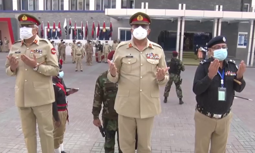 Gen Bajwa briefed on army&rsquo;s role in Rs1.1tr Karachi uplift plan