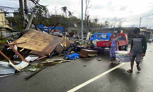 Death toll from Philippines typhoon tops 30 Death toll from Philippines typhoon tops 30