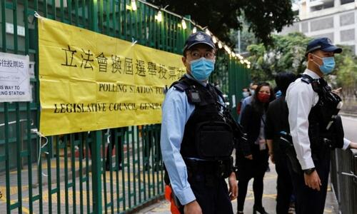 Hong Kong&rsquo;s elections under new rules see muted turnout