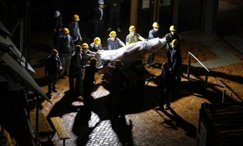Hong Kong university dismantles Tiananmen statue