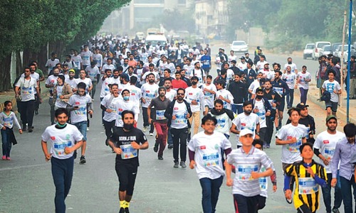 Karachi Green Marathon held Karachi Green Marathon held