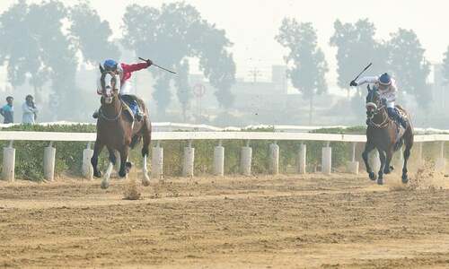 Fancied Sahil gallops to victory in Quaid-e-Azam Gold Cup Fancied Sahil gallops to victory in Quaid-e-Azam Gold Cup