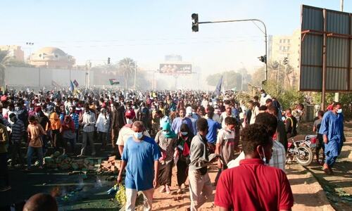 Tear gas fired at anti-coup rallies in Sudan