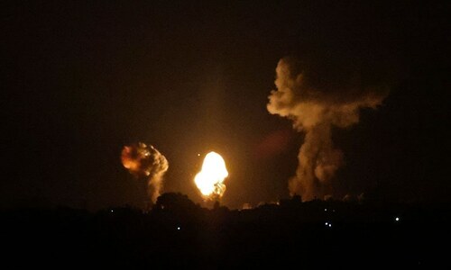 Israeli jets pound Gaza after rocket fire