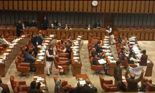 Shaukat Tarin tables 'mini-budget' in Senate amid opposition uproar