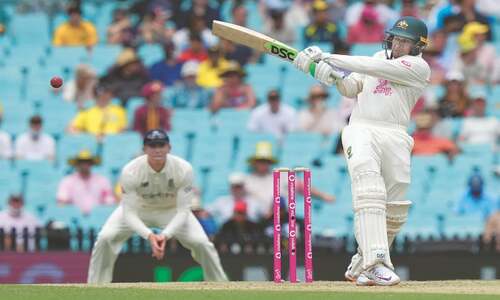 Khawaja back to haunt England  with century as Australia dominate