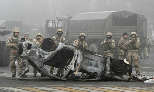 Russia-led troops deploy as Kazakhstan boils