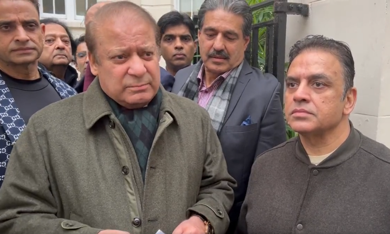 Nawaz Sharif tells party not to let PM Imran off the hook over funding report Nawaz Sharif tells party not to let PM Imran off the hook over funding report