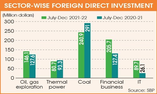 Foreign direct investment increases 20pc in July-December Foreign direct investment increases 20pc in July-December