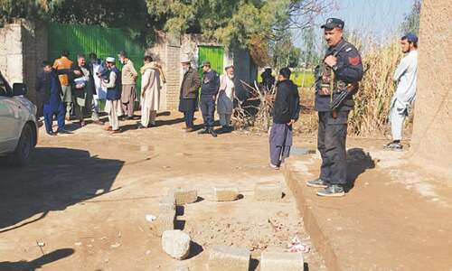 Policeman guarding polio team martyred in Kohat Policeman guarding polio team martyred in Kohat