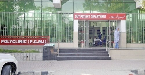 Islamabad's Polyclinic shuts OPDs after 100 employees infected with Covid-19 Islamabad's Polyclinic shuts OPDs after 100 employees infected with Covid-19