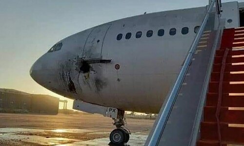 Six rockets target Baghdad airport, damaging plane