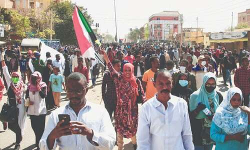 Thousands attend anti-coup march in Sudan; protester killed in firing
