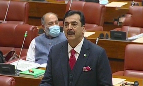 PPP's Yousuf Raza Gilani tenders resignation as Senate opposition leader PPP's Yousuf Raza Gilani tenders resignation as Senate opposition leader