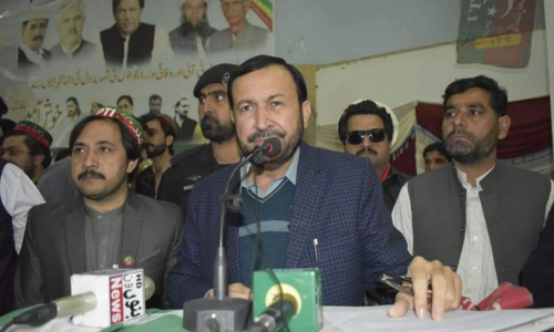 ECP bars KP transport minister Shah Muhammad from holding office for five years ECP bars KP transport minister Shah Muhammad from holding office for five years