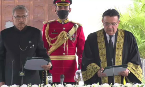 Justice Umar Ata Bandial sworn in as 28th Chief Justice of Pakistan