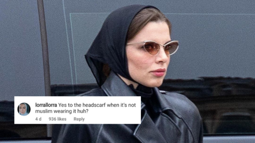 When Vogue France says 'yes to the headscarf', it doesn't mean all headscarves