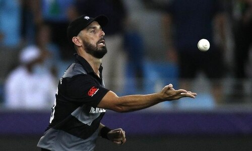 Daryl Mitchell receives ICC Spirit of Cricket Award Daryl Mitchell receives ICC Spirit of Cricket Award