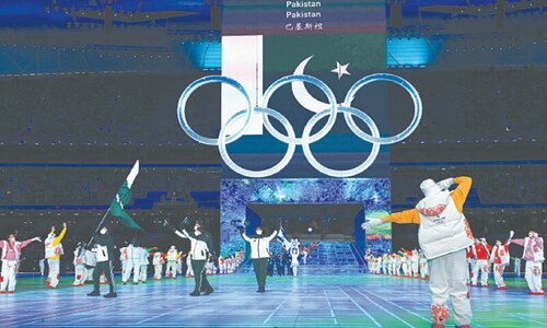 China opens Olympics, with lockdown and boycotts