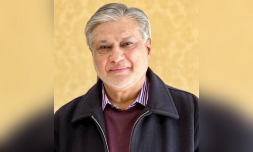 Dar conveys to Sanjrani his willingness to take Senate oath virtually from UK