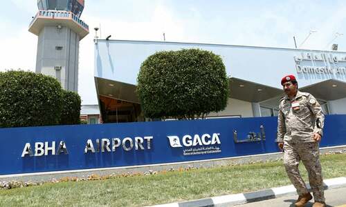 12 hurt in foiled drone attack on Saudi airport; Yemen's Houthis claim responsibility