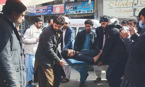 Three students on hunger strike shifted to hospital in Quetta