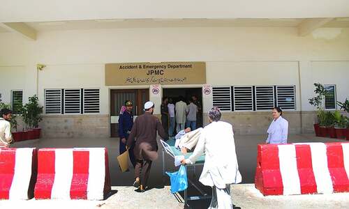 Doctors shut OPDs at Karachi's JPMC in protest over knife attack on colleagues