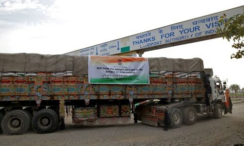 41 wheat-laden trucks off to Jalalabad from Lahore