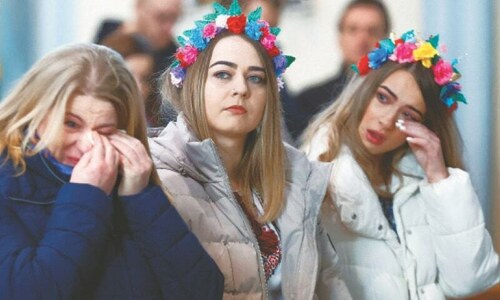 Ukraine's president asks foreigners to &lsquo;join the resistance&rsquo;