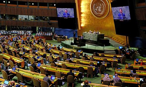 Pakistan stays on sidelines as UN debates Ukraine