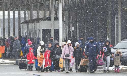 The latest mass exodus: 875,000 Ukrainians on the move The latest mass exodus: 875,000 Ukrainians on the move