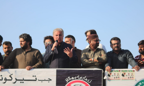 Qureshi promises Sindh will prosper under PTI rule