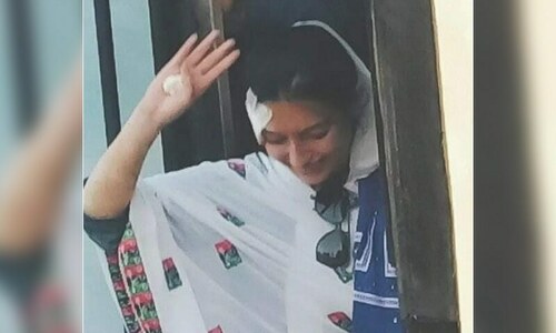 Aseefa wounded by camera drone in Khanewal