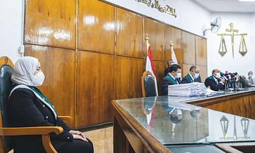 In a first, woman becomes judge of key Egyptian court