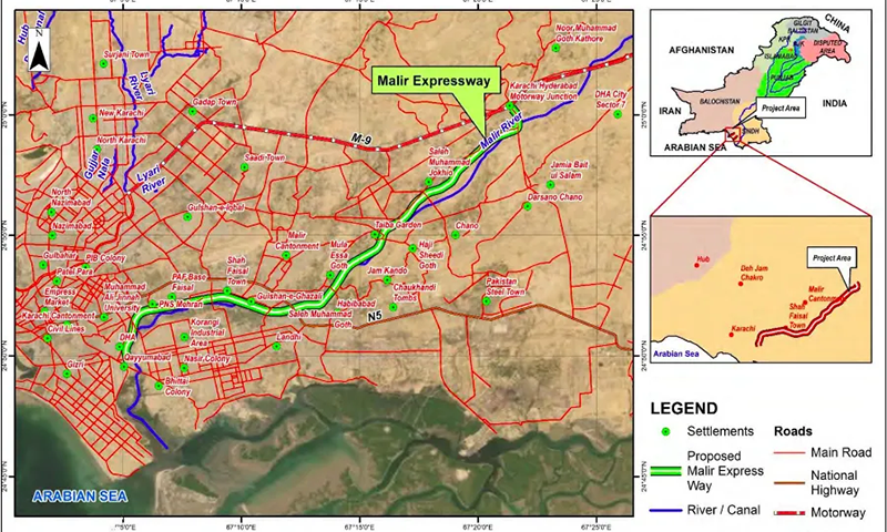 Residents oppose Malir Expressway project at Environmental Impact Assessment hearing