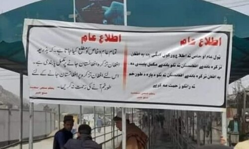 Pakistan sets Tuesday deadline for movement across Torkham on basis of Afghan identity cards