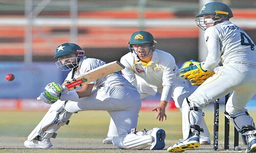 Babar’s counter-punching ton keeps defiant Pakistan alive in Karachi Test Babar’s counter-punching ton keeps defiant Pakistan alive in Karachi Test