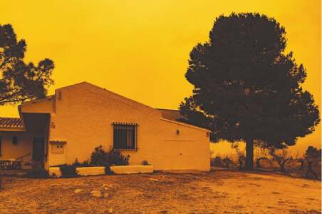 Sahara desert dust coats swathes of Spain Sahara desert dust coats swathes of Spain