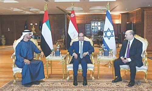 Egypt hosts UAE, Israeli leaders for historic summit