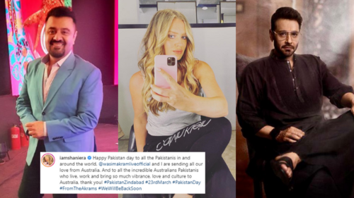 Faysal Quraishi, Ahmed Ali Butt and Shaniera Akram wish you a happy Pakistan Day Faysal Quraishi, Ahmed Ali Butt and Shaniera Akram wish you a happy Pakistan Day
