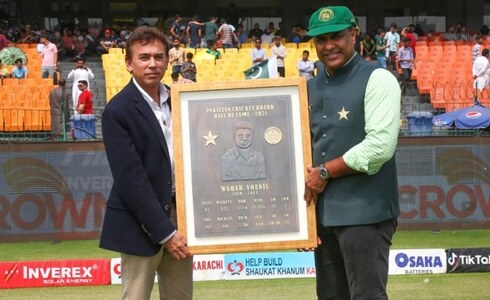 Pace bowling icon Waqar Younis inducted into PCB Hall of Fame