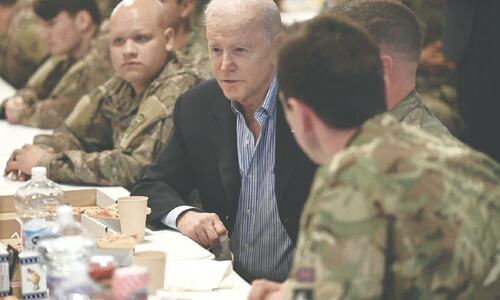 With military support high on agenda, Biden lands in Poland