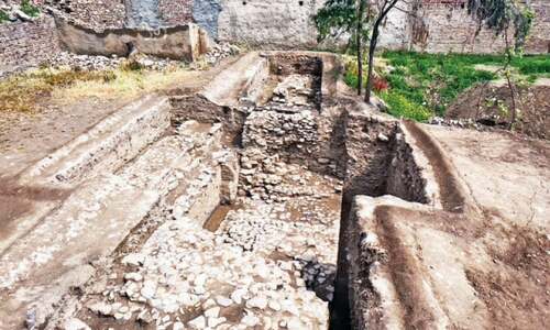 Archaeologists discover secondary gate of Bazira city