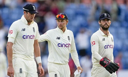 England take three wickets to put West Indies on back foot England take three wickets to put West Indies on back foot
