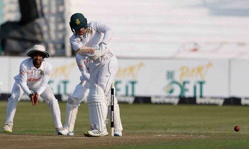 Elgar, Bavuma give South Africa early edge over Bangladesh Elgar, Bavuma give South Africa early edge over Bangladesh