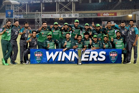 Ton-up Babar leads Pakistan to first series win over Australia in 20 years