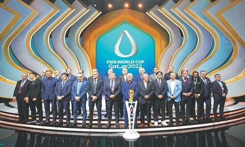 With World Cup draw throwing up intriguing matchups, focus inevitably shifts away from Qatar to football