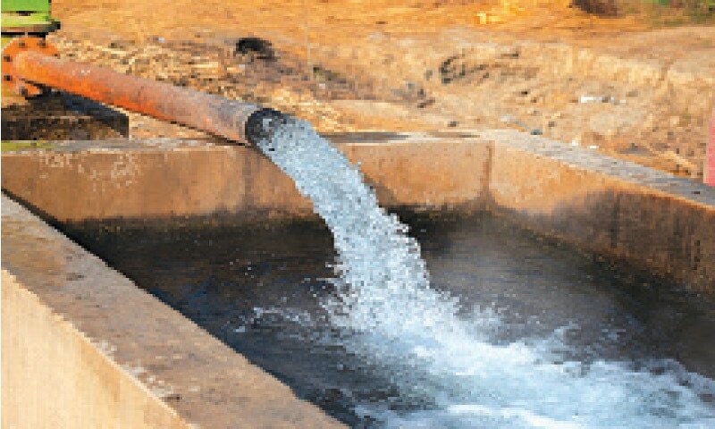 Agriculture: Planting cotton under extreme water stress Agriculture: Planting cotton under extreme water stress